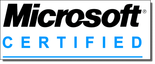 Microsoft certified